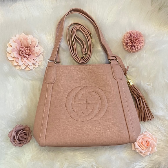 Gucci Handbags - Gucci Soho 2 Way Leather Tote
